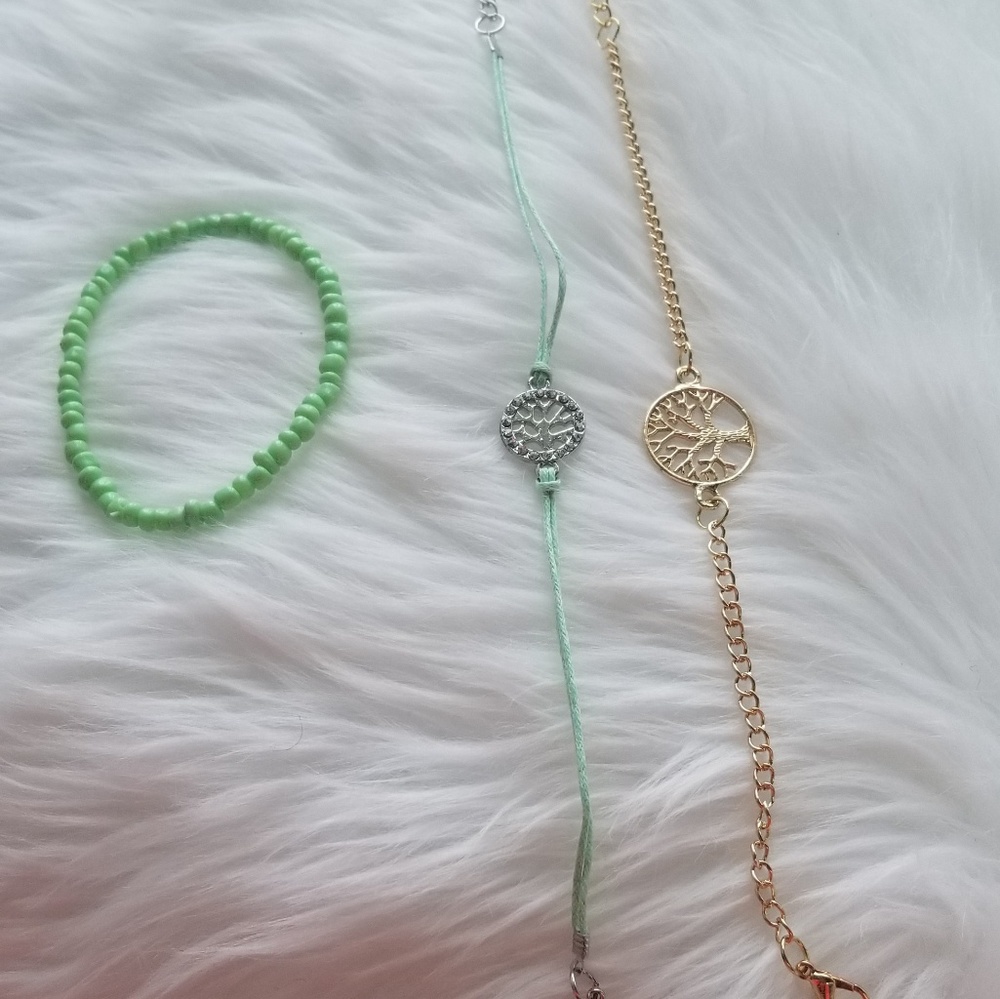 Sold out Green bracelet set - Picture 2 of 4